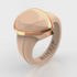 Set of Two Rings: Women's Oversized Pear & Men's Infinity Collection